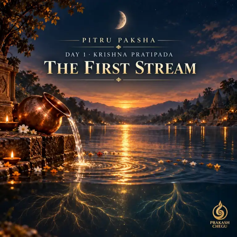 Pitru Paksha Day 1 Krishna Pratipada The First Stream